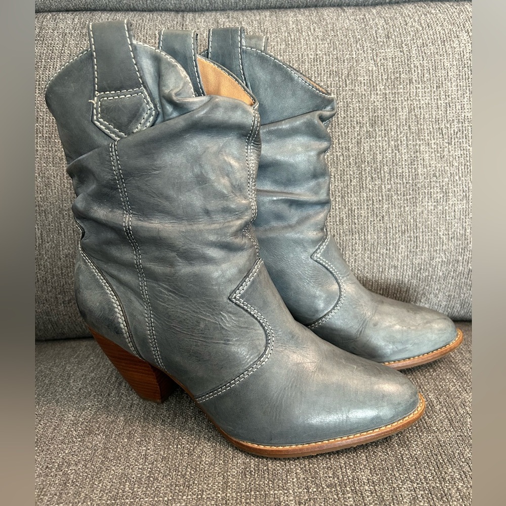 Bos. & Co. Gray Ankle Boots